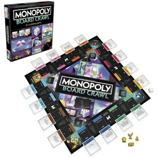 Hasbro Gaming Monopoly Crawl Board Game image {15}