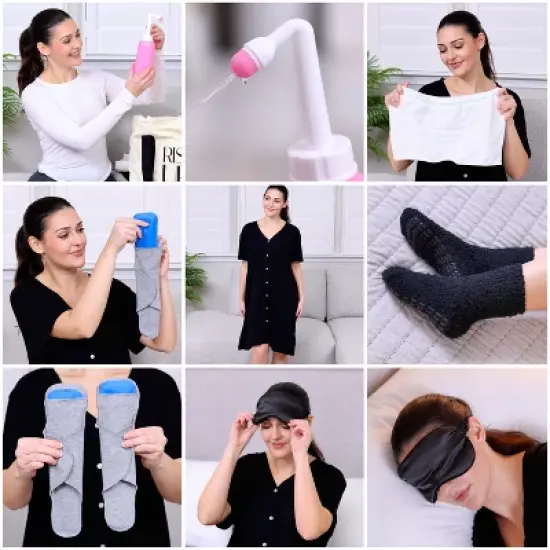 Sweet Jojo Designs Postpartum Essentials Recovery Kit Pregnancy Must Haves Baby Shower Gifts for Mom image {5}