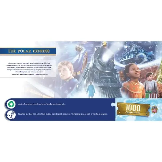 MasterPieces 1000 Piece Christmas Jigsaw Puzzle - Polar Express image {3}