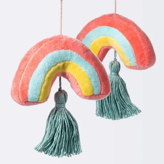 Rainbow Mobile Crib Toy - Cloud Island&trade; image {2}