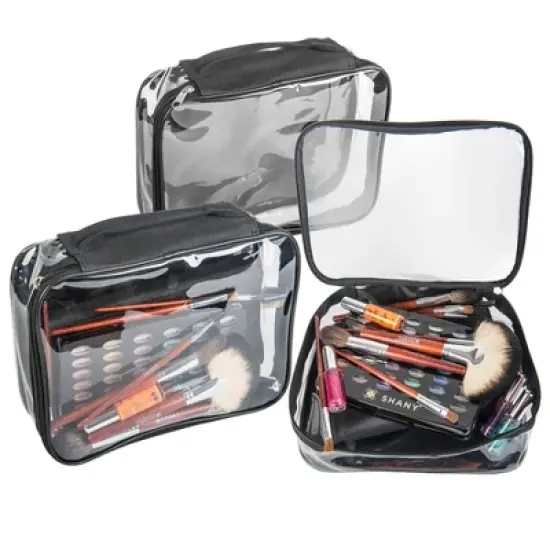 SHANY Travel Bag- Waterproof- Clear image {3}