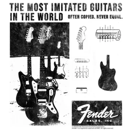 Junior's Fender The Most Imitated T-Shirt image {1}