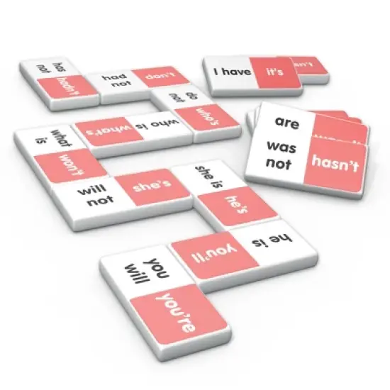 Junior Learning Contraction Match & Learn Dominoes image {2}