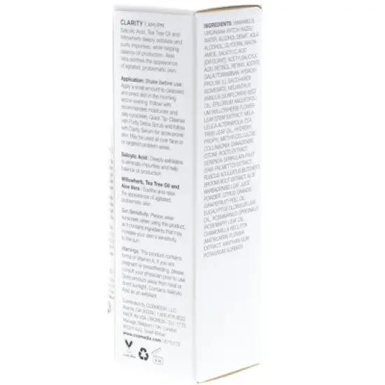 CosMedix Clarity Skin-Clarifying Serum, 1 oz image {3}