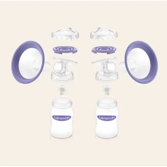 Lansinoh Extra Pumping Set for Double Electric Breast Pump image {3}