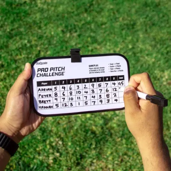 GoSports Pro Pitch Challenge Baseball Toss Toy Game Set - 16pc image {5}