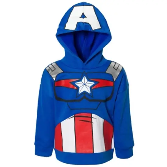 Marvel Avengers Captain America Black Panther Cosplay Fleece Pullover Hoodie and Pants Outfit Set Toddler to Big Kid image {5}