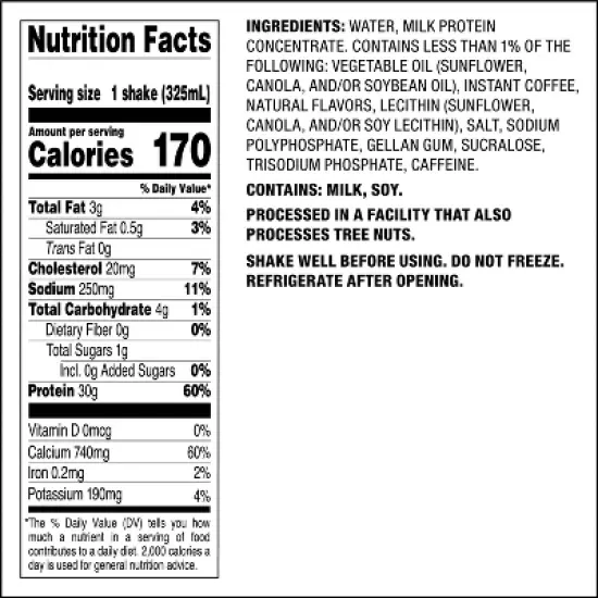 Quest Nutrition Ready To Drink Protein Shake - Coffee - 4ct image {8}