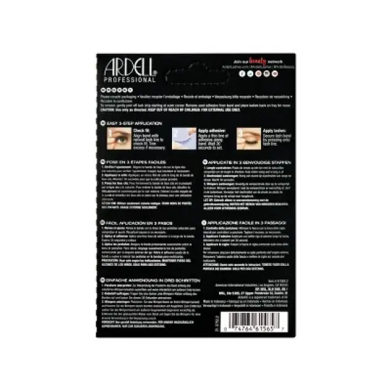 Ardell Demi Wispies False Eyelashes - 6 pair image {3}