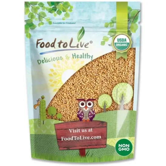 Organic Clover Sprouting Seeds - by Food To Live image {9}
