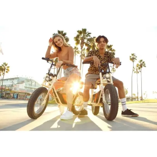 Razor Rambler Step Over Electric Scooter - Beige image {12}