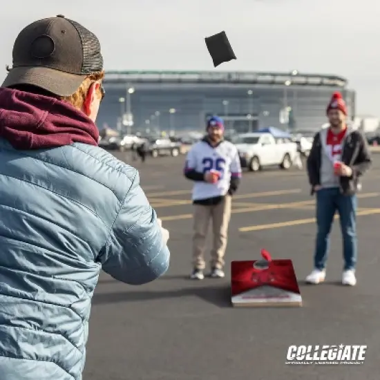 NCAA Arkansas Razorbacks 2'x4' Wood Cornhole Set image {6}