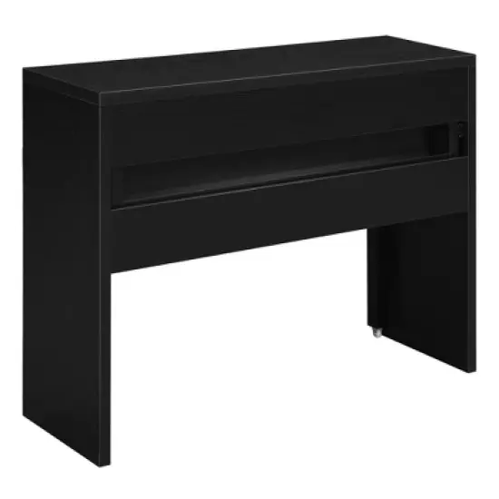 Newport JB Console Sliding Desk with Drawer and Riser - Breighton Home image {5}