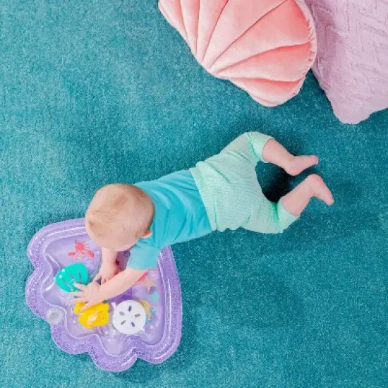 Bright Starts The Little Mermaid Sea Treasure Tummy Time Water Playmat image {10}