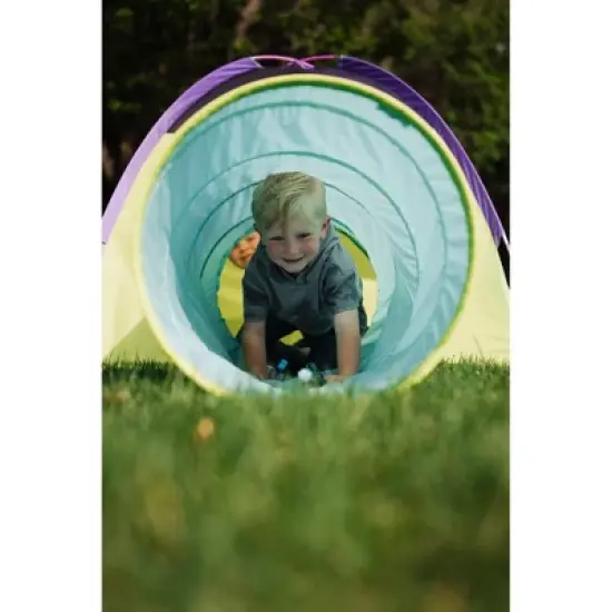 Pacific Play Tents Kids Neon Hide-Me Tent & Tunnel Combo image {7}