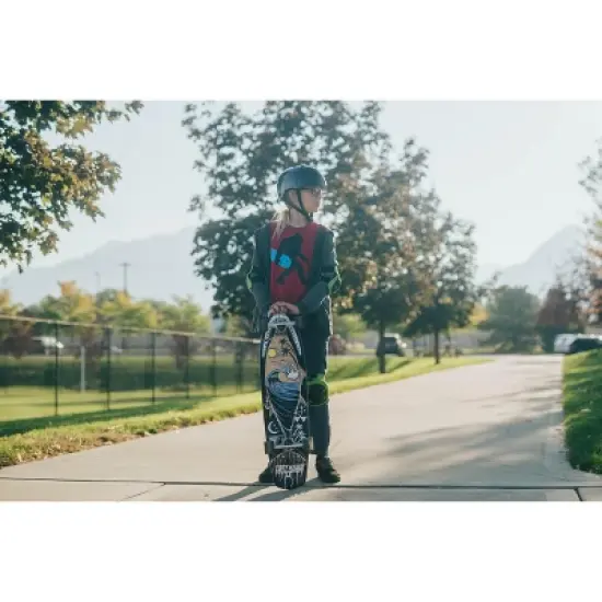 Tony Hawk Longboard 34" Cruiser Board Sun and Shark skateboard image {3}