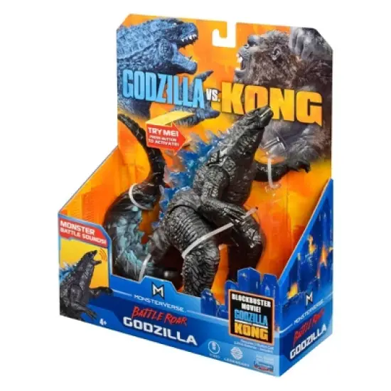 Godzilla vs. Kong MonsterVerse Deluxe Battle Roar Godzilla with Sound image {4}