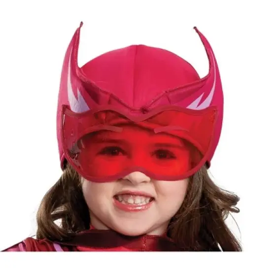Toddler PJ Masks Owlette Classic Halloween Costume Jumpsuit with Headpiece 3-4T image {3}