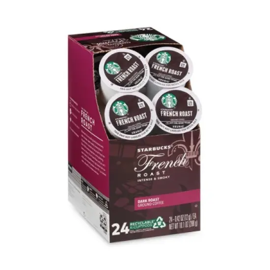 Starbucks French Roast K-Cups, 24/Box image {3}