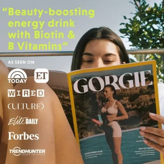 Gorgie Mango Burst Energy Drink - 12 fl oz Can image {11}