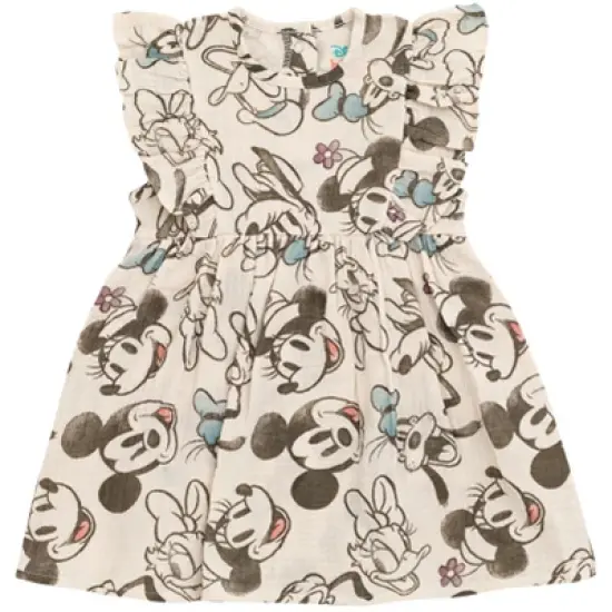 Disney Winnie the Pooh Mickey Mouse Goofy Donald Duck Pluto Baby Girls Romper Newborn to Toddler image {5}