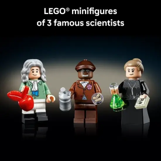 LEGO Ideas The Evolution of STEM Building Set with Scientist Minifigures 21355 image {4}