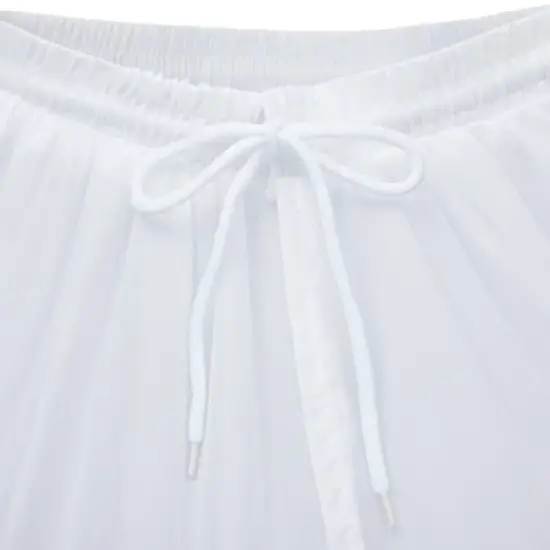 Sparkle and Bash White 28-Inch 3 Hoop Petticoat Skirt Underskirt for Wedding Dress image {6}
