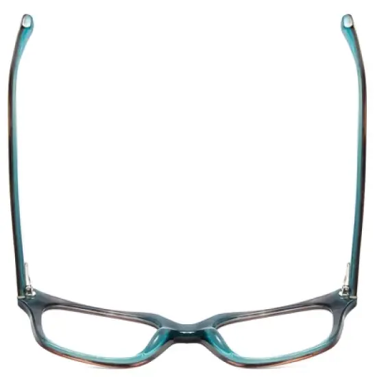 Jones NY J753 Unisex Designer Reading Glasses in Brown Marble Crystal Blue 52 mm image {4}