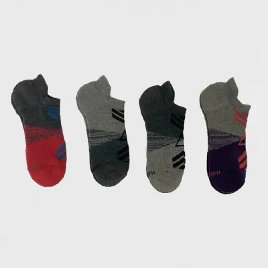 Hanes Explorer Downtown Streets 4pk No Show Socks - 5-9 image {3}