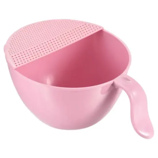 Unique Bargains Kitchen Rice Washing Bowl Strainer Colander Bowl Drain Basket image {7}