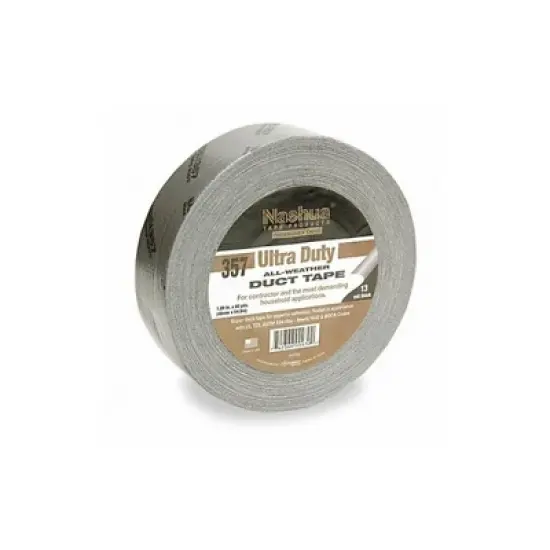 Nashua  Duct Tape,Gray,1 7/8 in x 60 yd,13 mil 357 image {1}