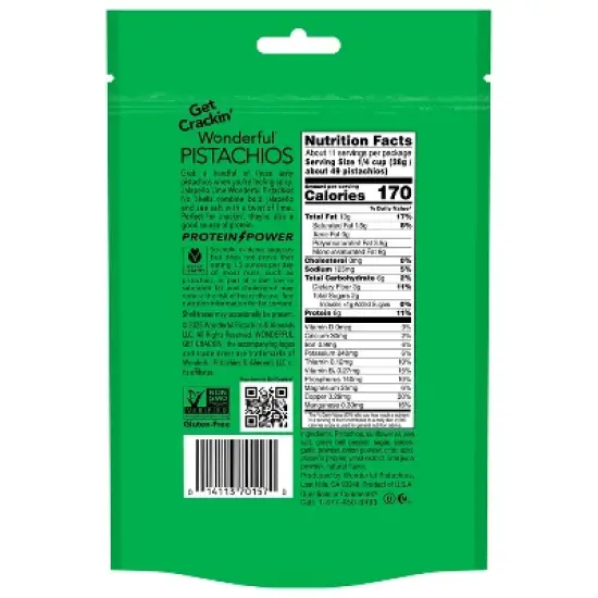 Wonderful Pistachios No Shell Jalapeno Lime - 11oz image {5}