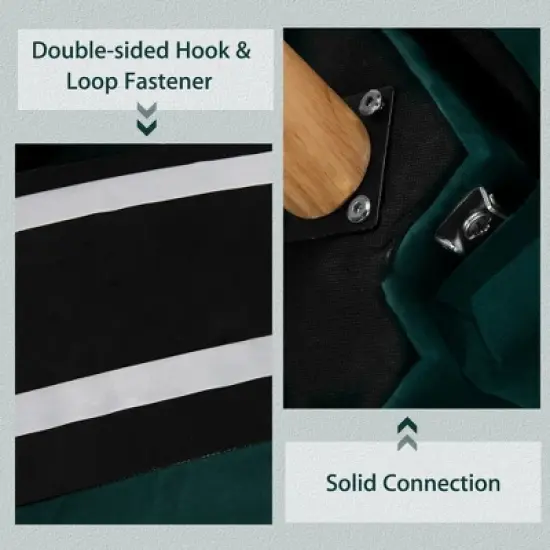 Costway 2PCS Velvet Accent Chair Single Sofa Chair Leisure Chair with Wood Frame image {4}