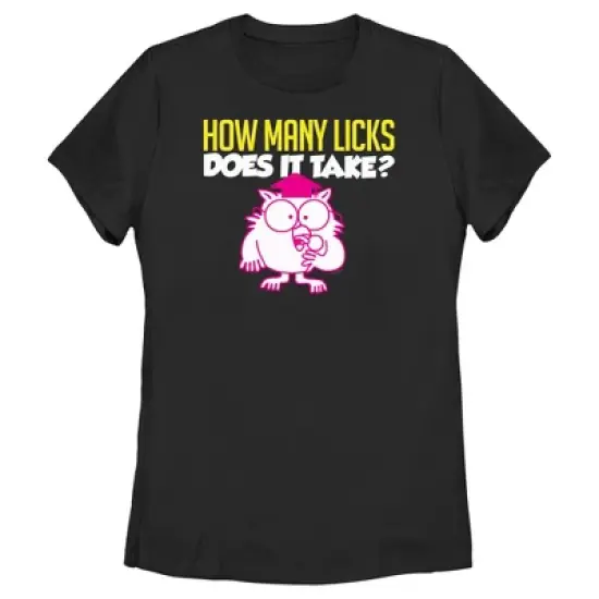 Women's Tootsie Pop Mr. Owl How Many Licks Does It Take T-Shirt image {3}