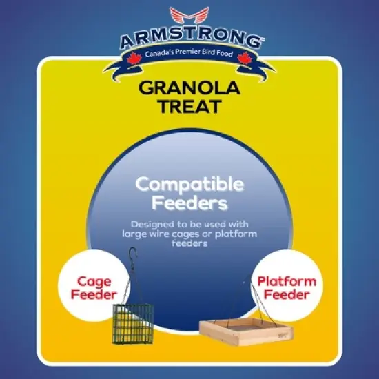 Armstrong Wild Bird Food Royal Jubilee Granola Treat, 32oz image {3}