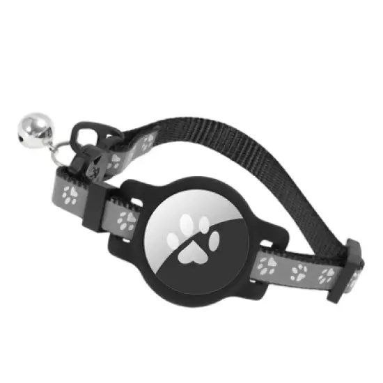 Unique Bargains Cat Collar for Airtag with Bell 1 Pc image {6}