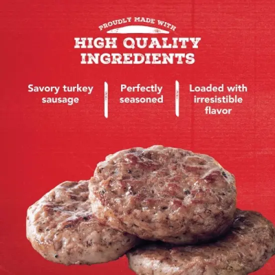 Jimmy Dean Fully Cooked Turkey Sausage Links - 9.6oz/12ct image {2}