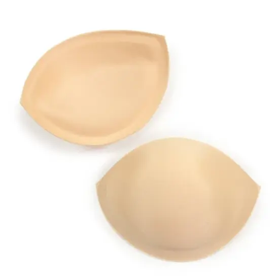 Dritz Molded Gel-Filled Adhesive Strapless Backless Bra Cups A/B Nude image {1}