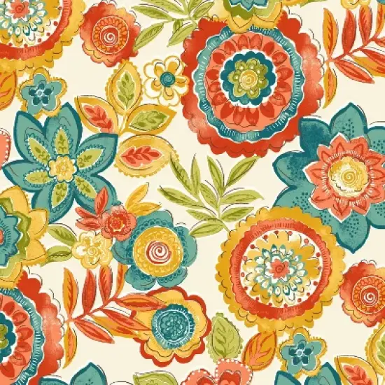 Herrick-Fresco Flower Box Outdoor Throw Pillow - Skyline Furniture image {3}