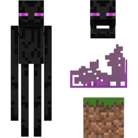 Minecraft Diamond Level Enderman Action Figure image {4}