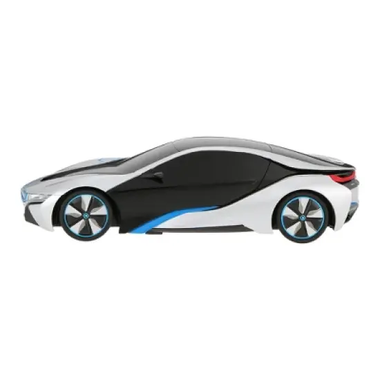 Link Ready! Set! Go! 1:24 RC BMW i8 Concept Remote Control Futuristic Sports Car - White image {4}