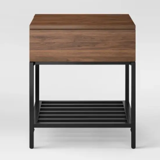 Loring End Table with Charging Station - Threshold&trade; image {6}