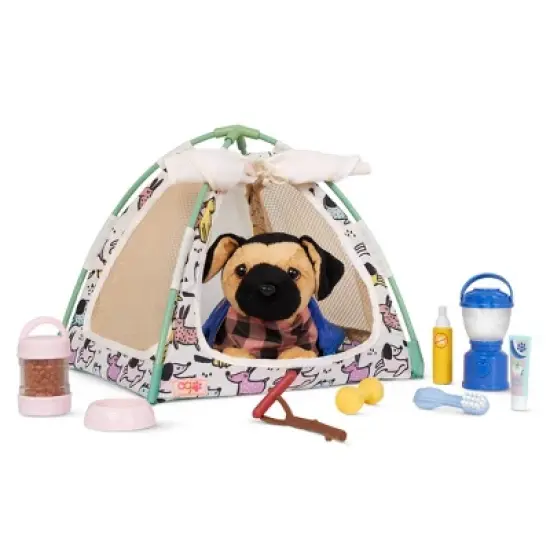 Our Generation Camping Tails Pet Tent Accessory Set for 18" Dolls image {4}