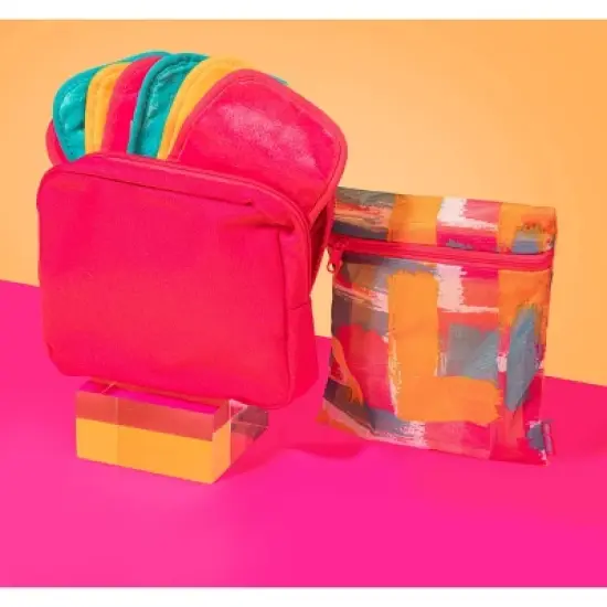 MakeUp Eraser Splash of Color 7-Day Face Cleanser Set - 7ct image {2}