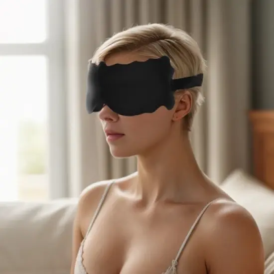 Unique Bargains Soft Butterfly Shape 3D Eye Mask 1 Pc image {5}