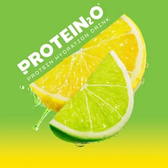 Protein2O 20g Clear Whey Protein Isolate Drink With Electrolytes- Lemon Lime - 67.6 fl oz/4pk image {3}