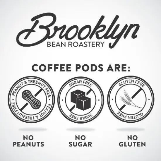 Brooklyn Bean Roastery Flavored Med Roast Coffee Pods,2.0 Keurig,Oh Fudge, 40 Ct image {7}