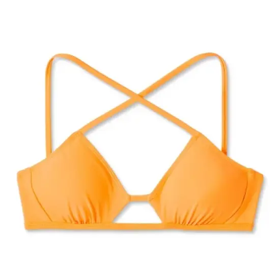 Women's Cut Out Cross Front Bralette Bikini Top - Wild Fable&trade; image {7}