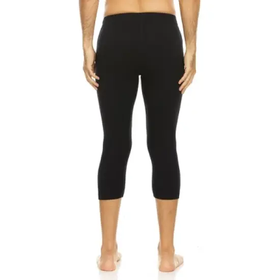 Minus33 Merino Wool Midweight - Tecumseh Men's 3/4 Bottom Woolverino Black L image {1}