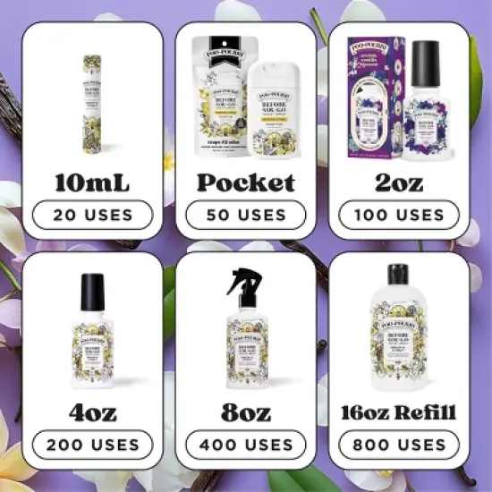 Poo-Pourri Orchid Vanilla Blossom Toilet Spray 2 fl oz image {13}